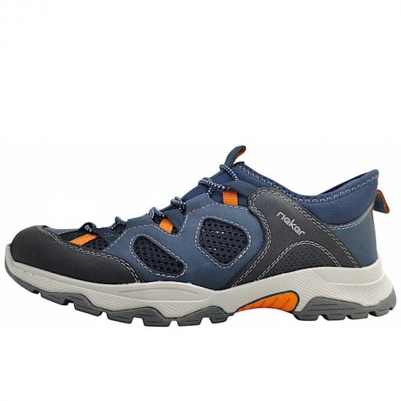 Rieker Slipper in blau 14