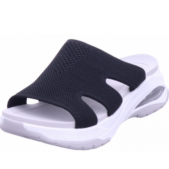 Rieker fsk damen sandalen Pantolette in schwarz