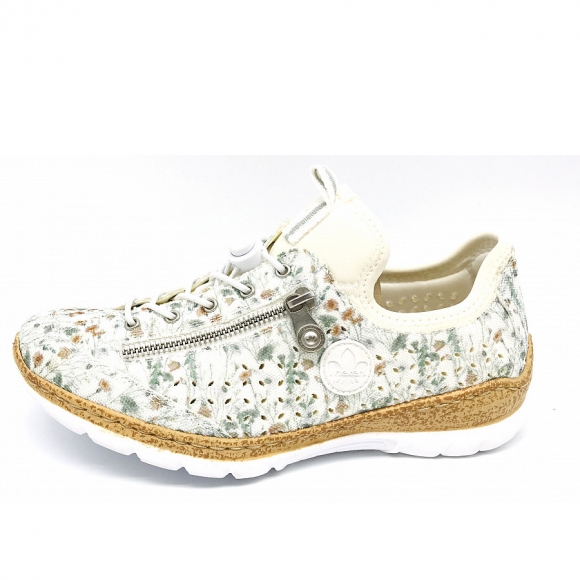 Rieker fsk damen halbschuhe Slipper in multicolor