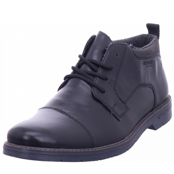 Rieker hwk herren stiefel Halbschuh in schwarz
