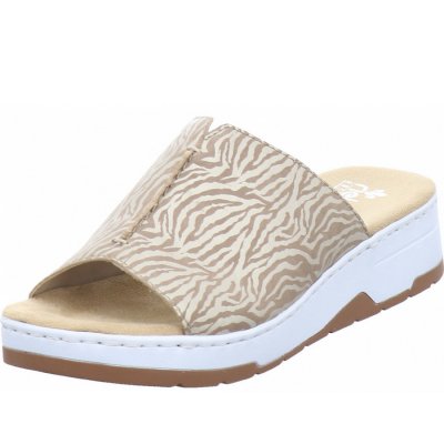 Rieker fsk damen sandalen Pantolette in beige