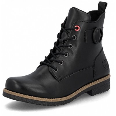 Rieker Schnürstiefel in schwarz