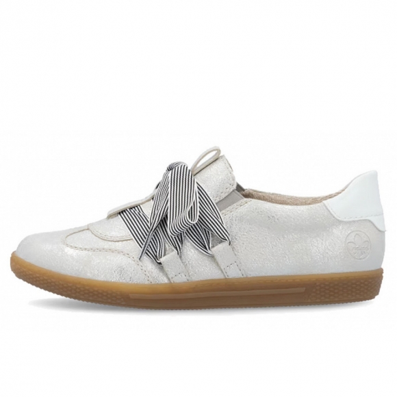 Rieker Slipper in silber/platin