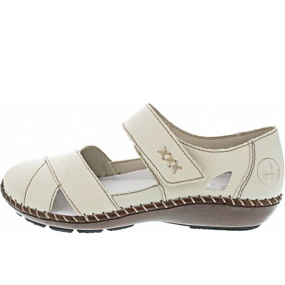 Rieker Slipper in pebble-perle