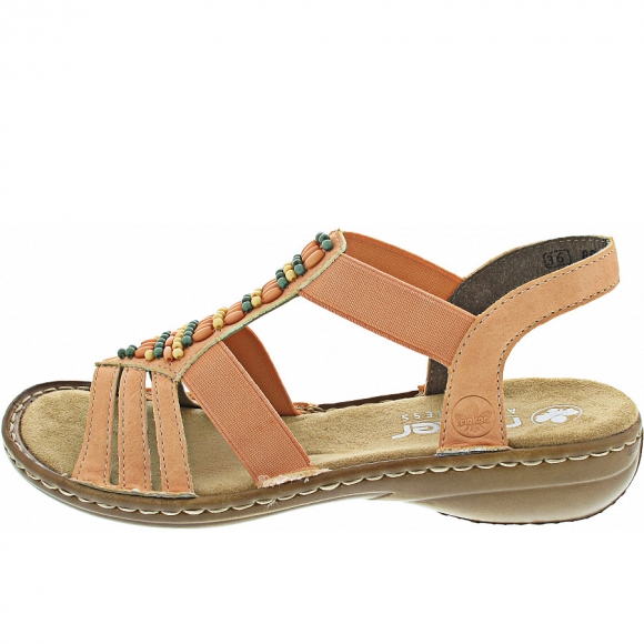 Rieker Sandale in orange