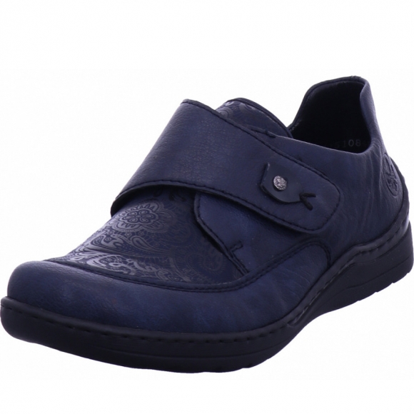 Rieker Slipper in blau
