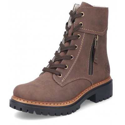 Rieker Schnürstiefel in tabak
