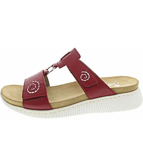 Rieker Pantolette in rosso