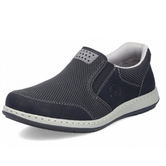 Rieker Slipper in schwarz