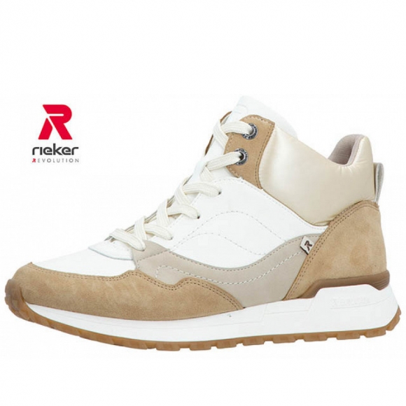 Rieker Evolution Sneaker high in beige