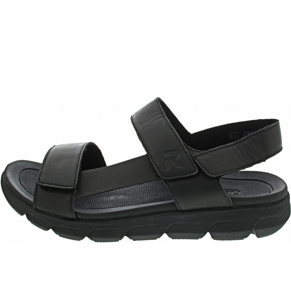 Rieker Sandale in schwarz