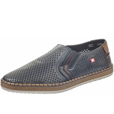 Rieker Slipper in pazifik/kastanie/zimt