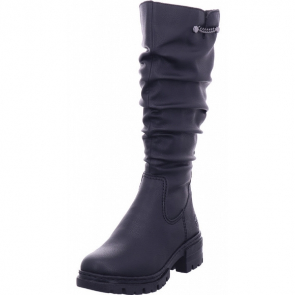 Rieker hwk damen stiefel Stiefel in schwarz
