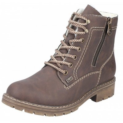 Rieker Schnürstiefel in schoko