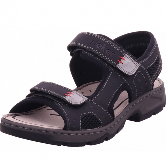 Rieker Sandale in schwarz