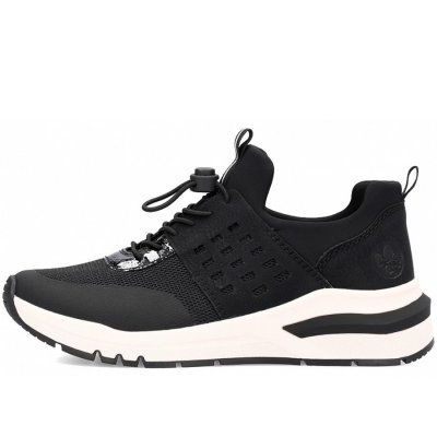 Rieker Slipper in schwarz