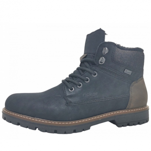 Rieker Schnürstiefel in 00 schwarz