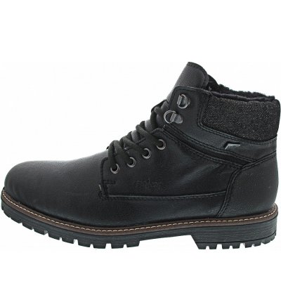 Rieker Schnürstiefel in schwarz