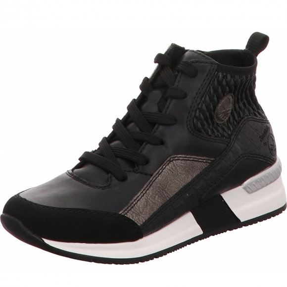 Rieker Stiefelette in schwarz