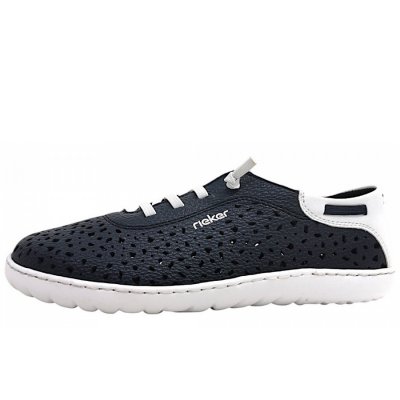 Rieker Slipper in pazifik/weiss 14 Rieker Slipper in pazifik/weiss 14