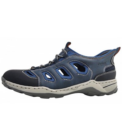 Rieker Slipper in blau 14