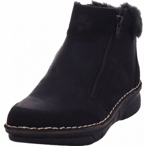 Rieker Stiefelette in schwarz