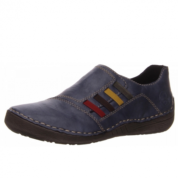Rieker Slipper in blau