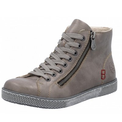 Rieker Schnürstiefel in stein