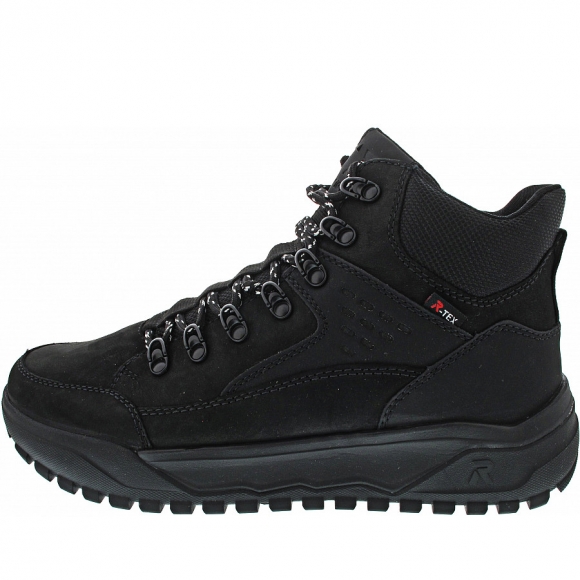 Rieker Schnürstiefel in schwarz