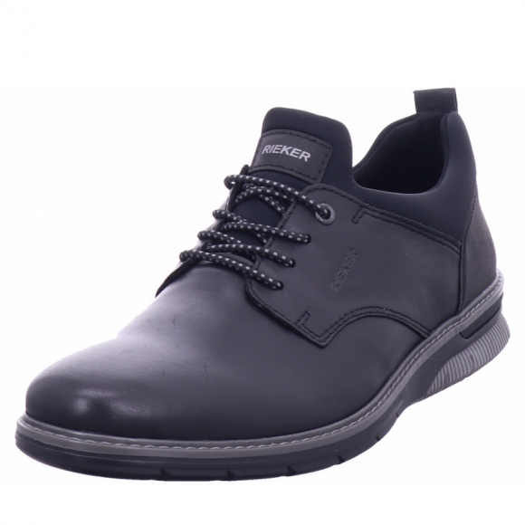 Rieker hwk herren halbschuhe Halbschuh in schwarz