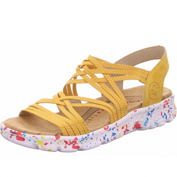 Rieker Sandalette in gelb