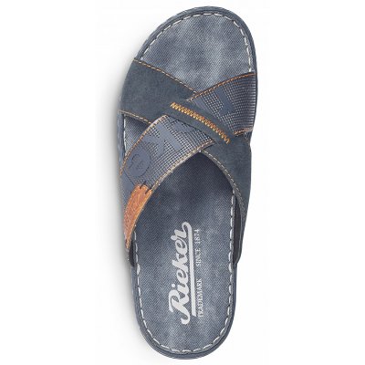 Rieker Pantoletten in pazifik/pazifik/sherry/navy