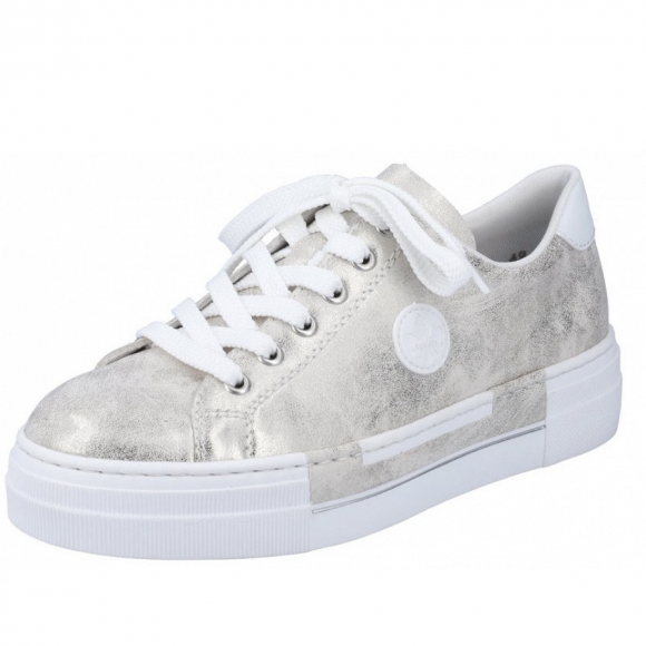 Rieker Sneaker in beige gold weiss