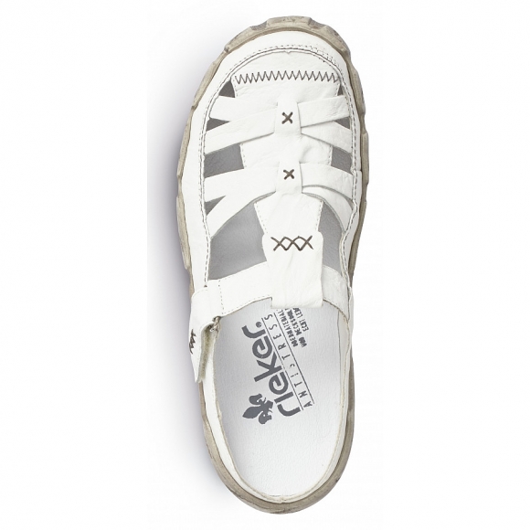 Rieker Clogs in weiss