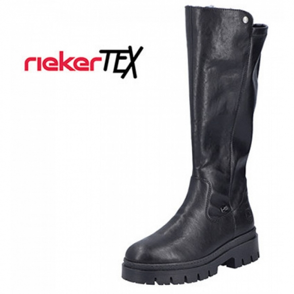 Rieker Langschaftstiefel in schwarz