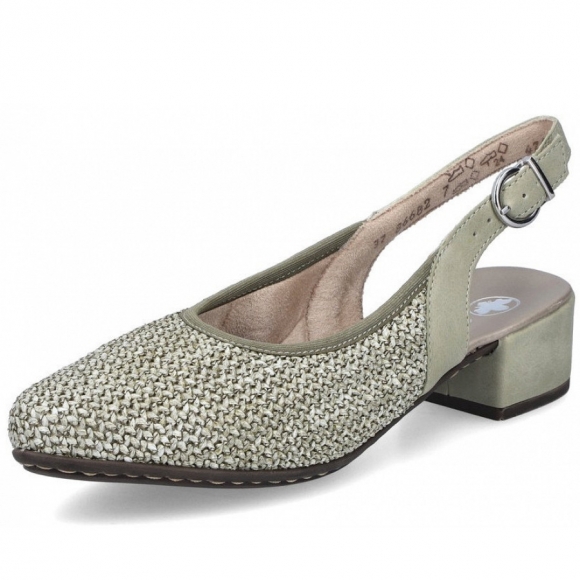 Rieker Slingpumps in mintgrün