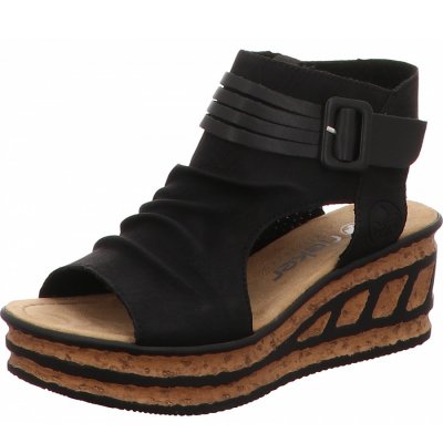 Rieker Sandalette in schwarz