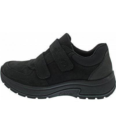 Rieker Klettschuh in schwarz