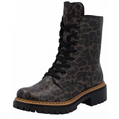 Rieker Schnürstiefel in grau