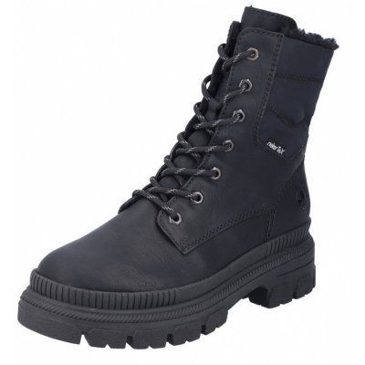 Rieker Schnürstiefel in schwarz WF