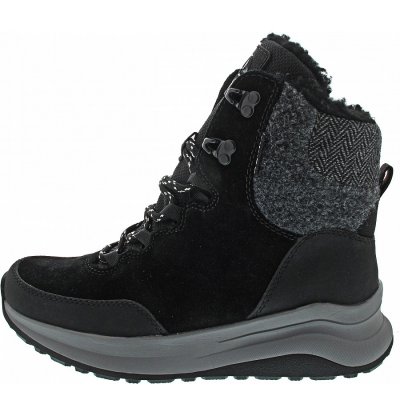 Rieker Schnürstiefel in schwarz-anthrazit-grau