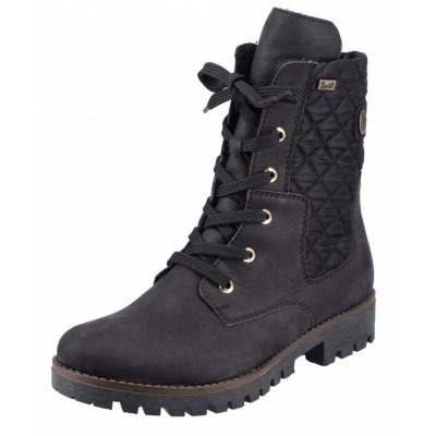 Rieker Schnürstiefel in schwarz schwarz WF