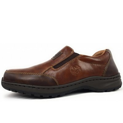Rieker Hudson Slipper in 26 Toffee/ Wood