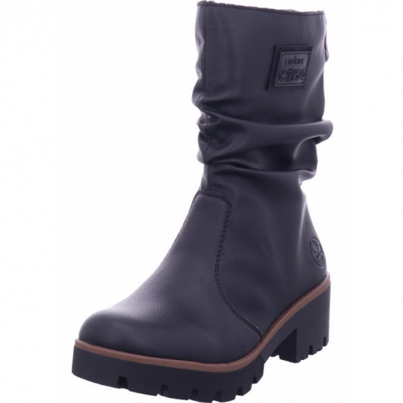 Rieker hwk damen stiefel Stiefel in schwarz