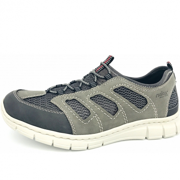 Rieker Slipper in grau