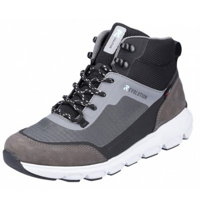 Rieker Evolution Schnürstiefel in granit schwarz