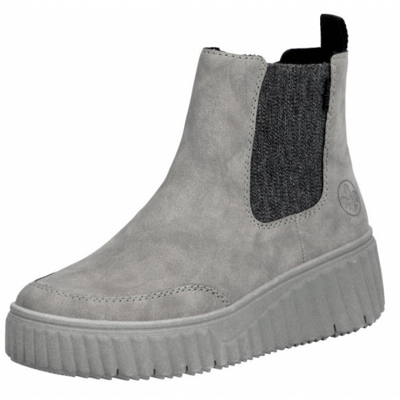 Rieker Kurzstiefel in grey anthrazit