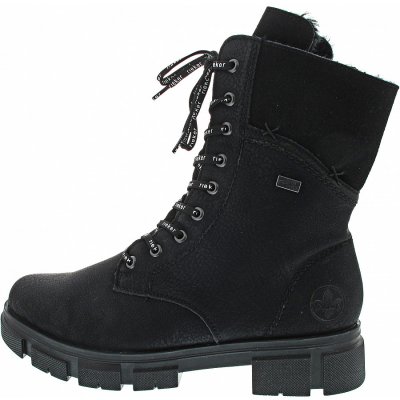 Rieker Schnürstiefel in schwarz