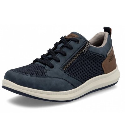 Rieker sportlicher Schnürer in denim atlantis