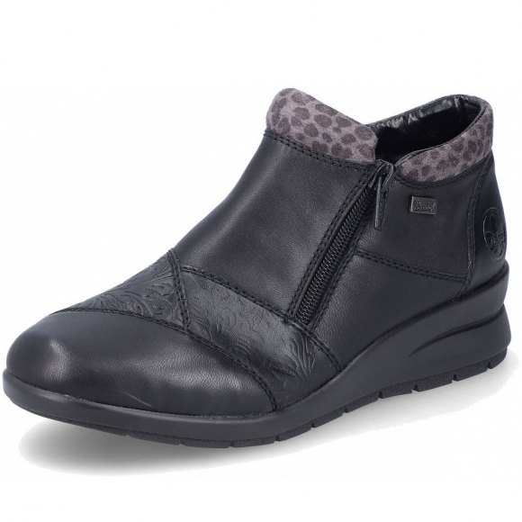 Rieker Stiefelette in schwarz
